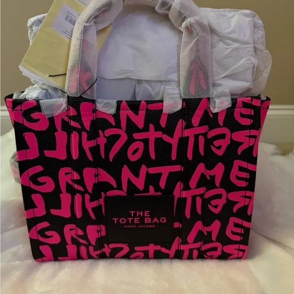 New Marc Jacobs x Stephen Sprouse Tote Bag - Picture 7 of 12